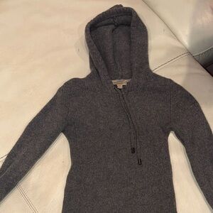 Gray Hooded Sweater | Burberry